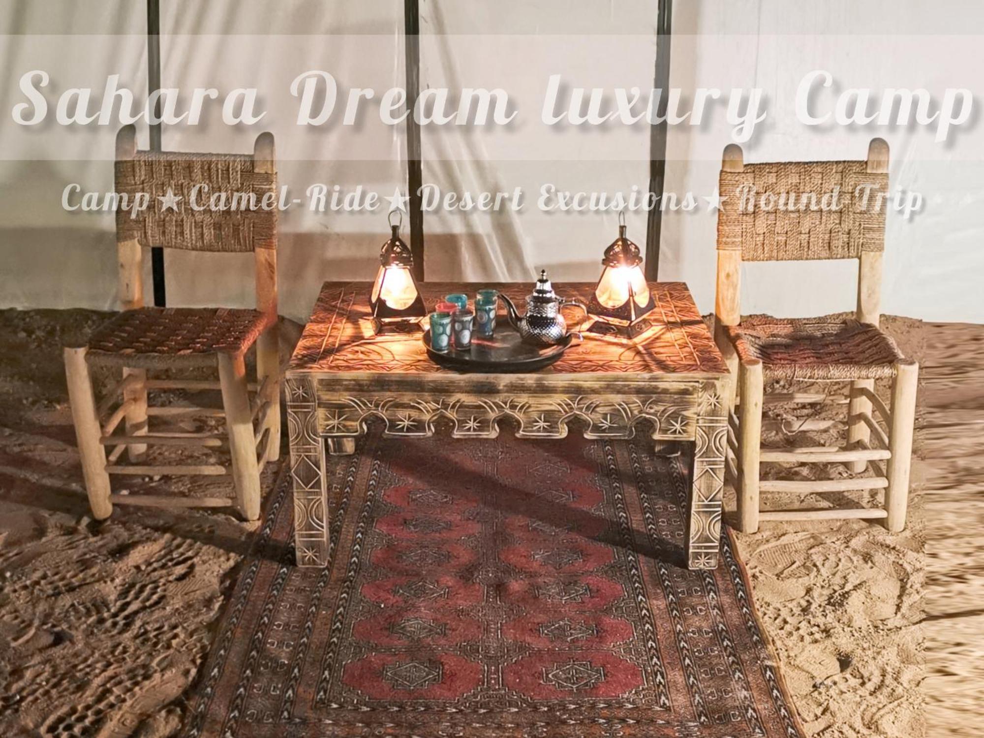 Merzouga Luxury Camp Экстерьер фото
